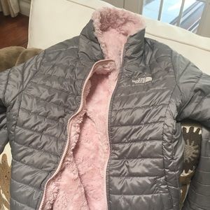 North Face Girls Reversible Jacket